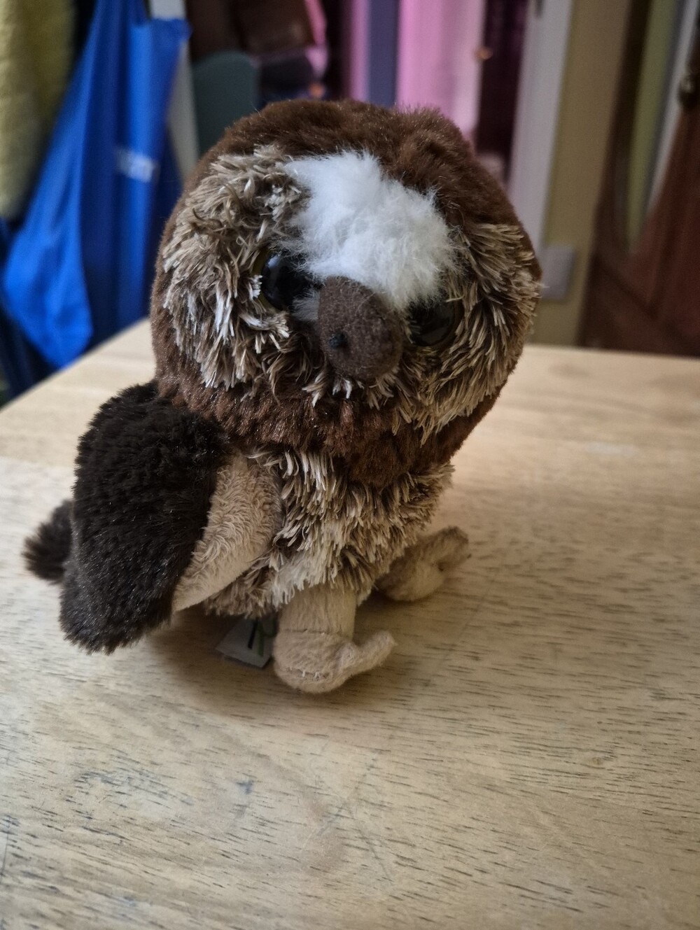 Telus 6" Brown Owl Plush